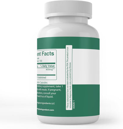 Pure Original Ingredients Houttuynia Cordata, 100 Capsules - Pure Single Ingredient Food Supplement