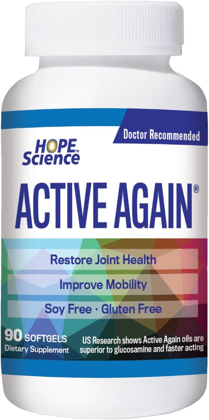 Active Again Hope Science Joint & Muscle 90 Softgels - görsel 1