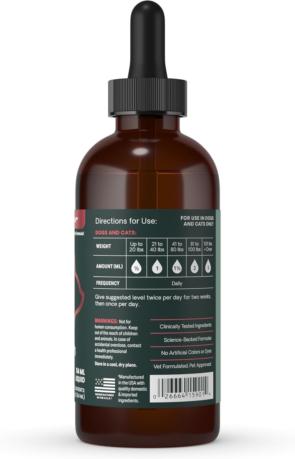 VetriScience DMG Immunity Health - Dogs & Cats Liquid - görsel 10