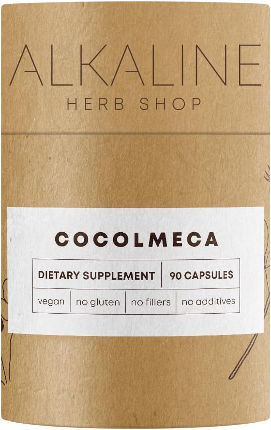 Alkaline Herb Shop Cocolmeca Supplement 90 Capsules - görsel 1