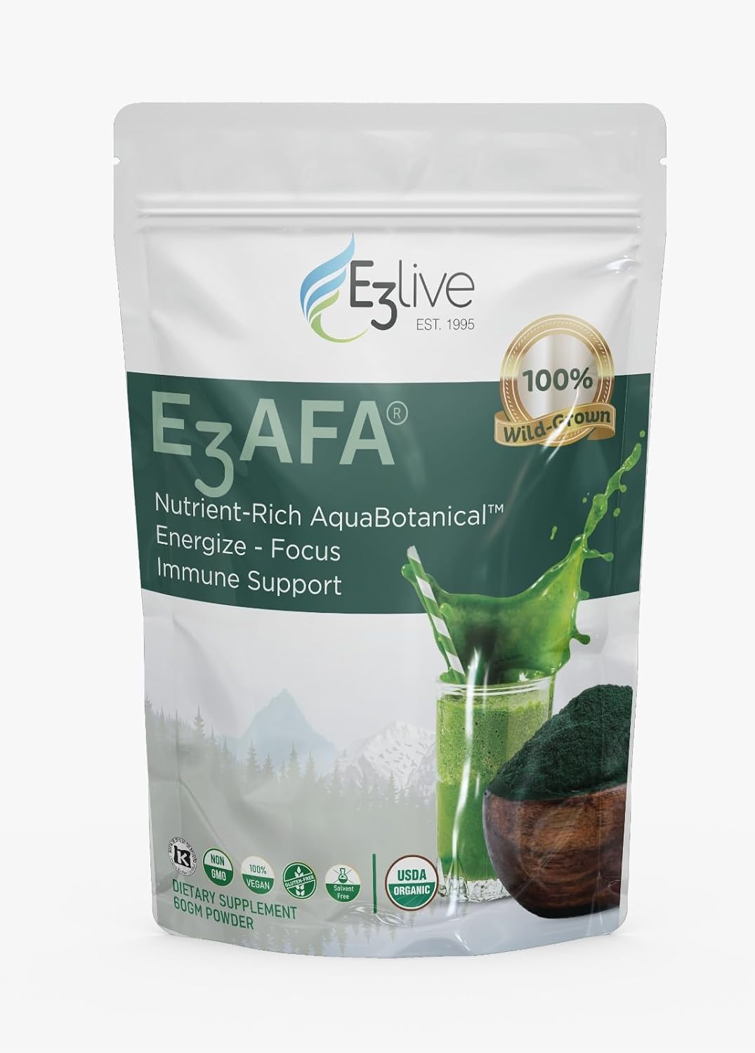 E3LIVE E3AFA 90 Capsules (500mg) - görsel 4