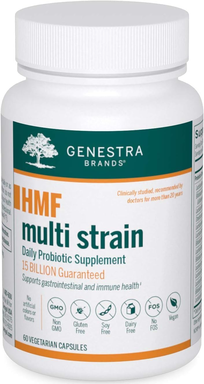 Genestra Brands HMF Multi Strain | 16 Strains of Probiotics to Support Digestive Health | 60 Capsules - görsel 4