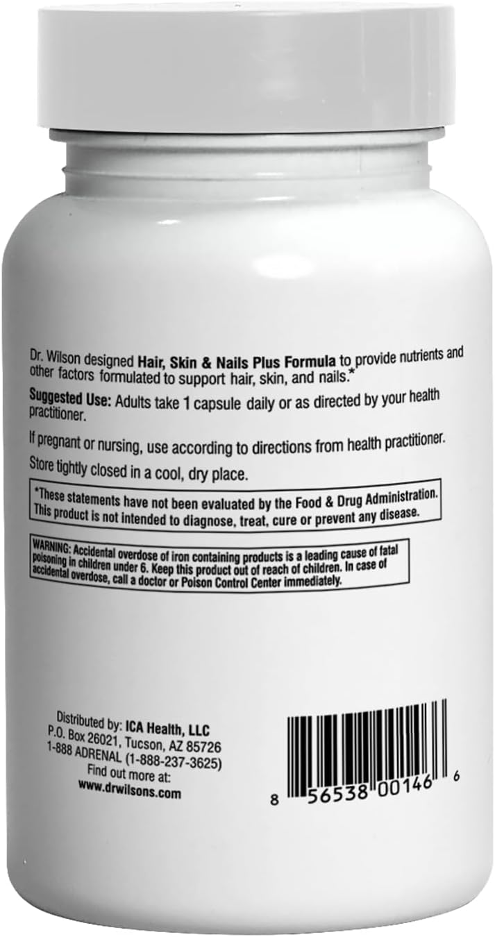 Dr. Wilson's Hair, Skin & Nails Plus Formula - görsel 2