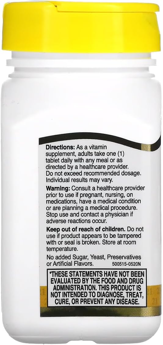 21st Century Vitamin B Complex with Vitamin C, 100 Capsules - görsel 6