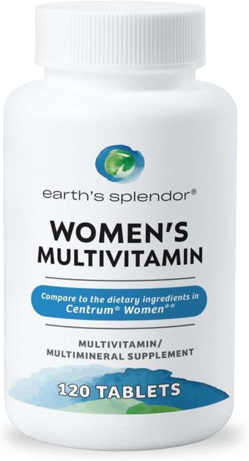 Earth's Splendor Men's Multivitamin with Vitamins D, C, B12, Zinc and Iron – 120 Tablets - görsel 9