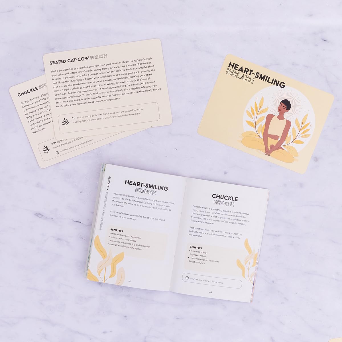 Breath Practice Cards: 50 Breathwork Meditations for Mind, Body & Self - görsel 9