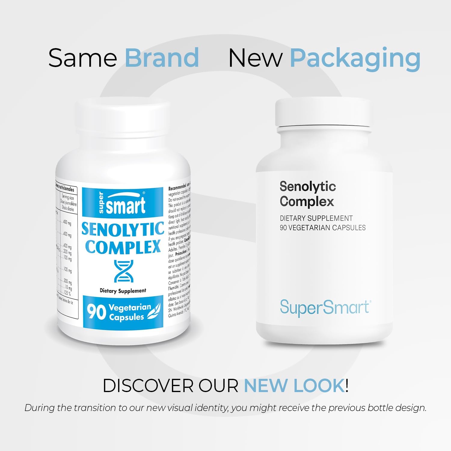 Supersmart Senolytic Complex (Advanced Formula) - Fisetin, Quercetin, Bromelain - 90 Vegetarian Capsules - görsel 2