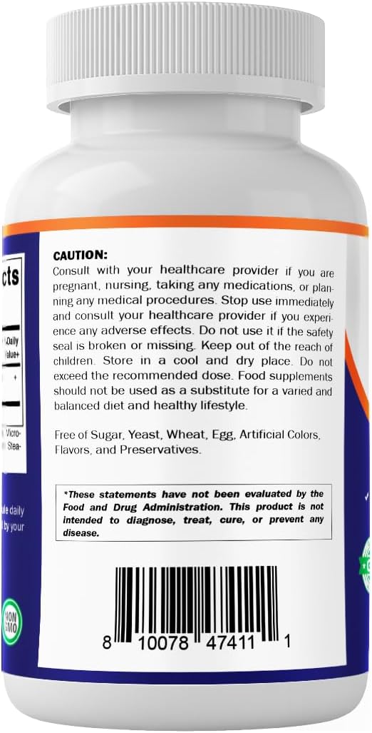 Vitamatic Fadogia Agrestis 10:1 Extract 600 mg 180 Veg Capsules - görsel 6