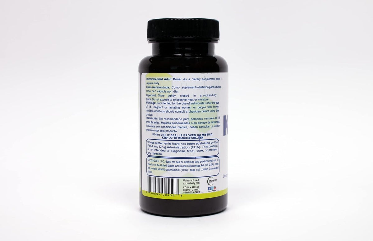 Knadix Hemp Oil Supplement - Support for Bones, Muscles & Joints, 4 Pack (120 Capsules per Bottle) - görsel 7