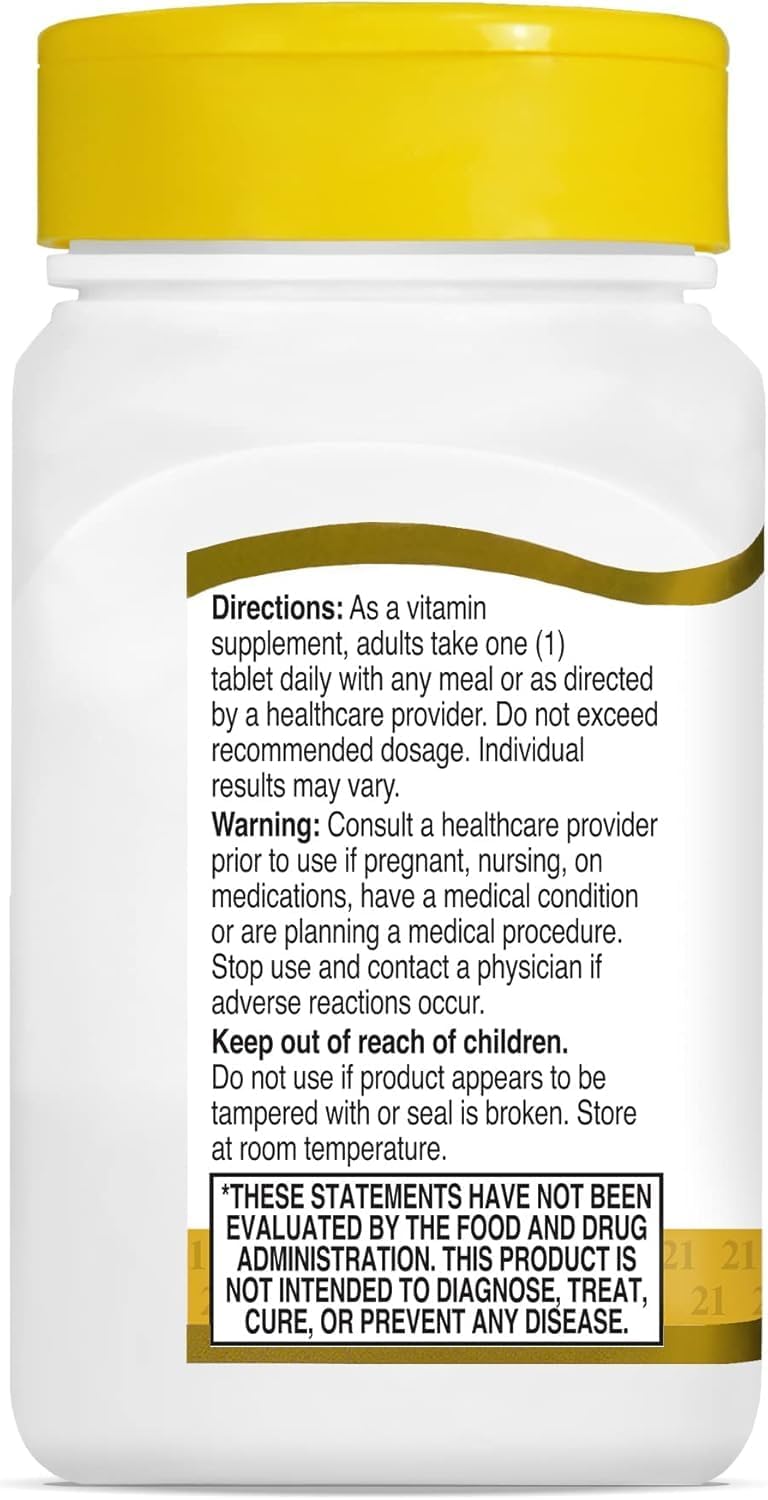 21st Century Complex B-50 Tablets, Prolonged Release - 60 Count (Pack of 2) - görsel 2