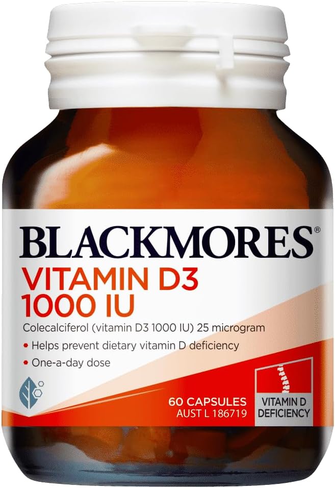 Blackmores Vitamin D3 1000IU, 60 Capsules - görsel 1