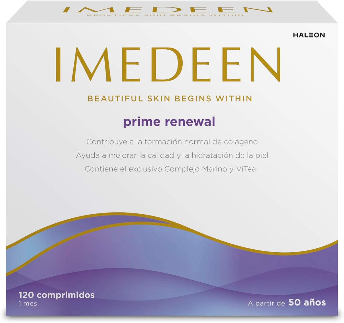 Imedeen Prime Renewal Tablets (120) – Skin Collagen Formula for 50+ Skin care Beauty Supplement - görsel 1