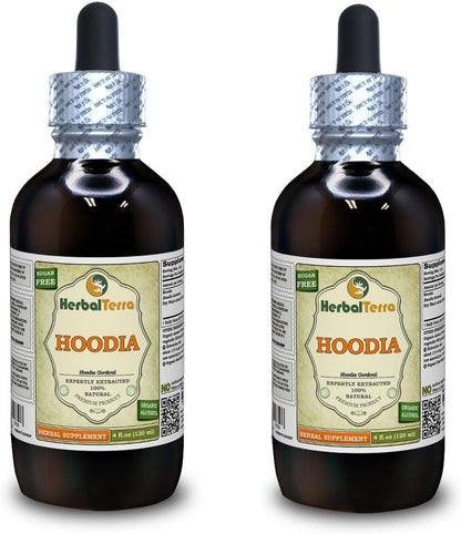 Hoodia (Hoodia Gordonii) Tincture, Dried Plant Liquid Extract 2x120 ml