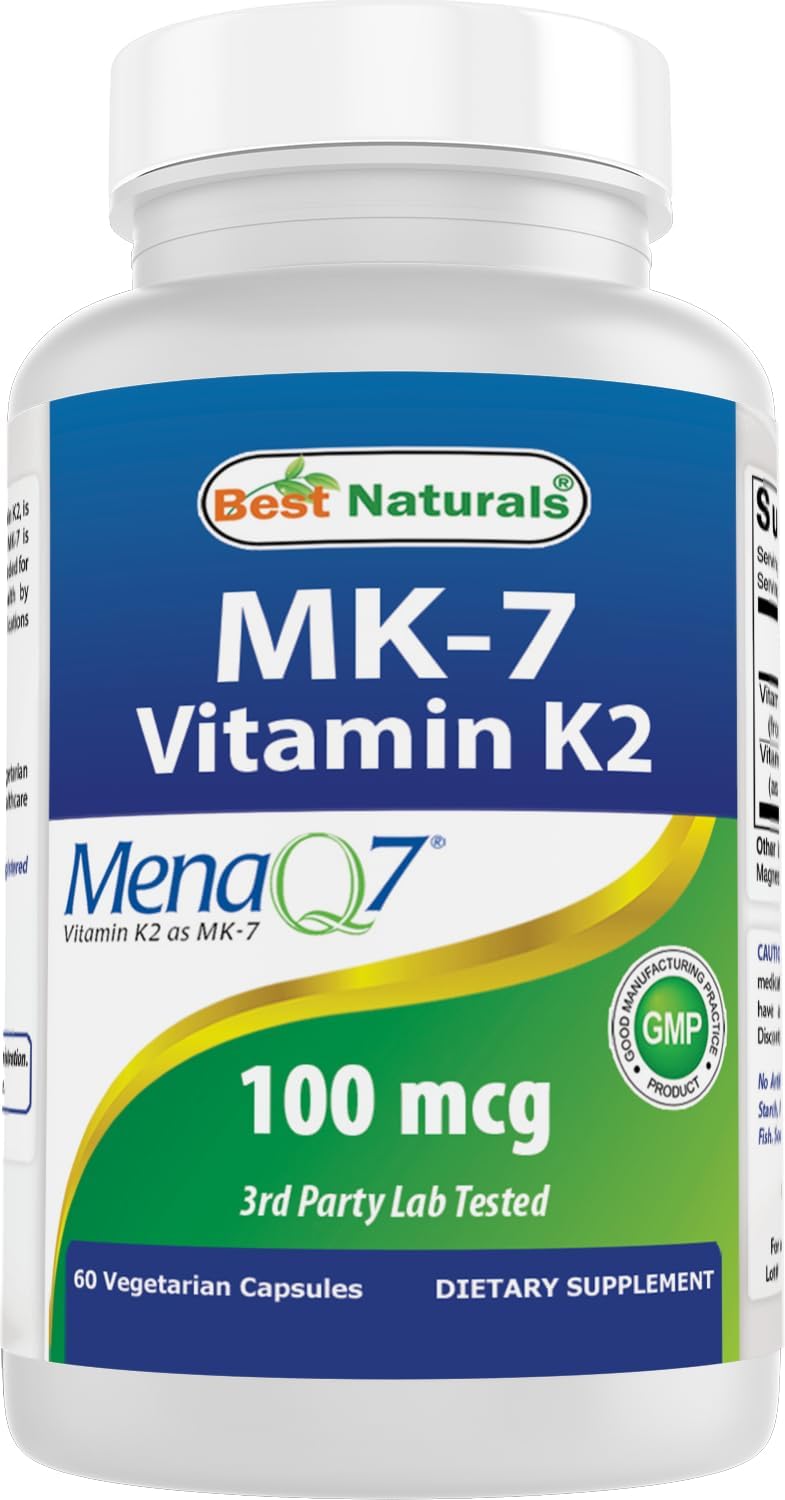 Best Naturals MK-7 100 mcg 60 Capsules - görsel 1