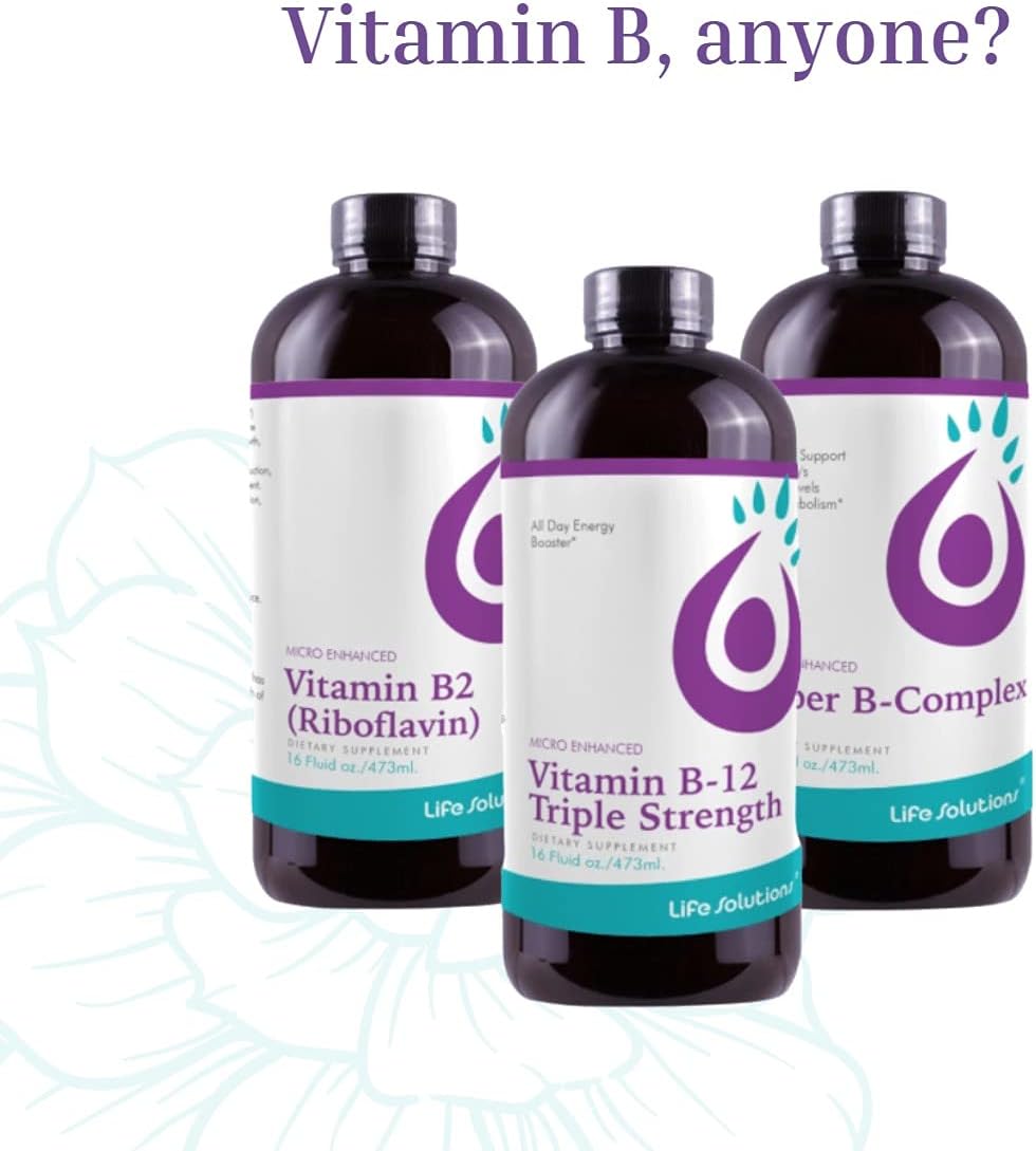 Life Solutions Liquid Super B-Complex - 473 ml - görsel 6