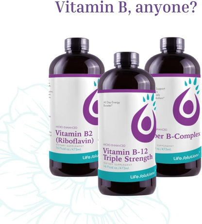 Life Solutions Liquid Super B-Complex - 473 ml