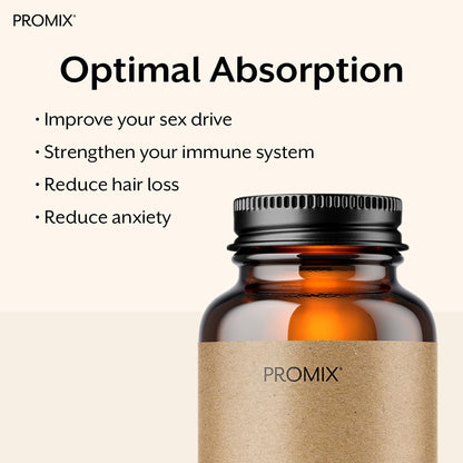 ProMix Nutrition Vitamin D3 K2 5000 IU Supplement - MK4 & MK7 - Soya and Gluten-free - 90 Capsules