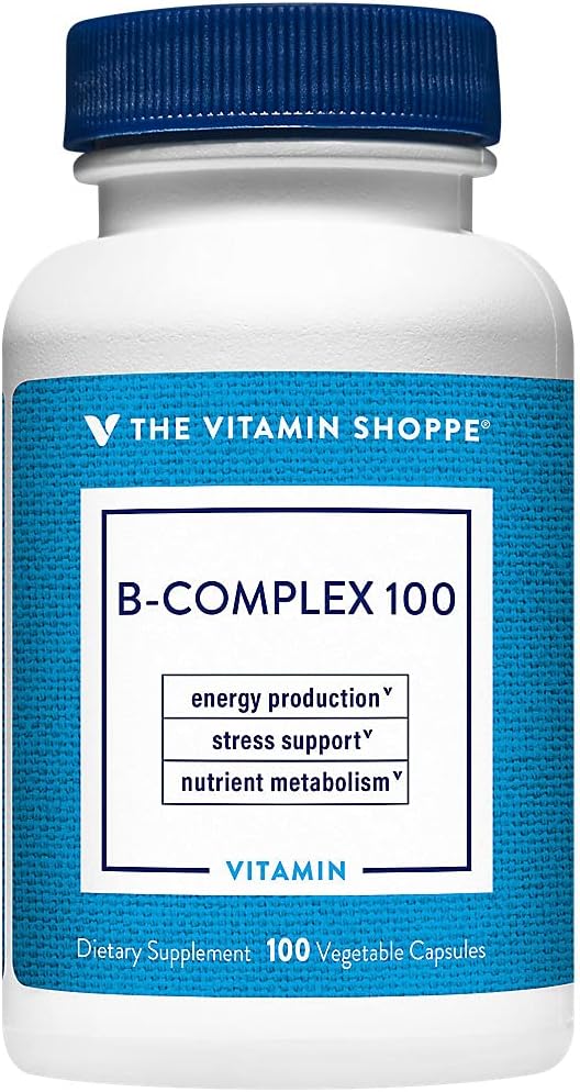The Vitamin Shoppe B-Complex 100 - Complete B Vitamin Formula - görsel 4