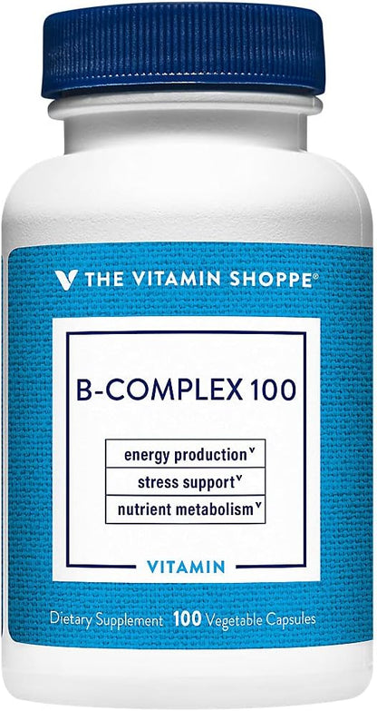 The Vitamin Shoppe B-Complex 100 - Complete B Vitamin Formula