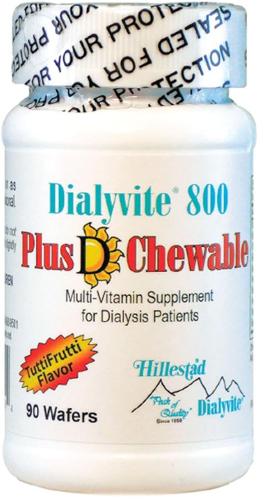 Dialyvite 800 Plus D Chewable - 90 Wafers - görsel 1