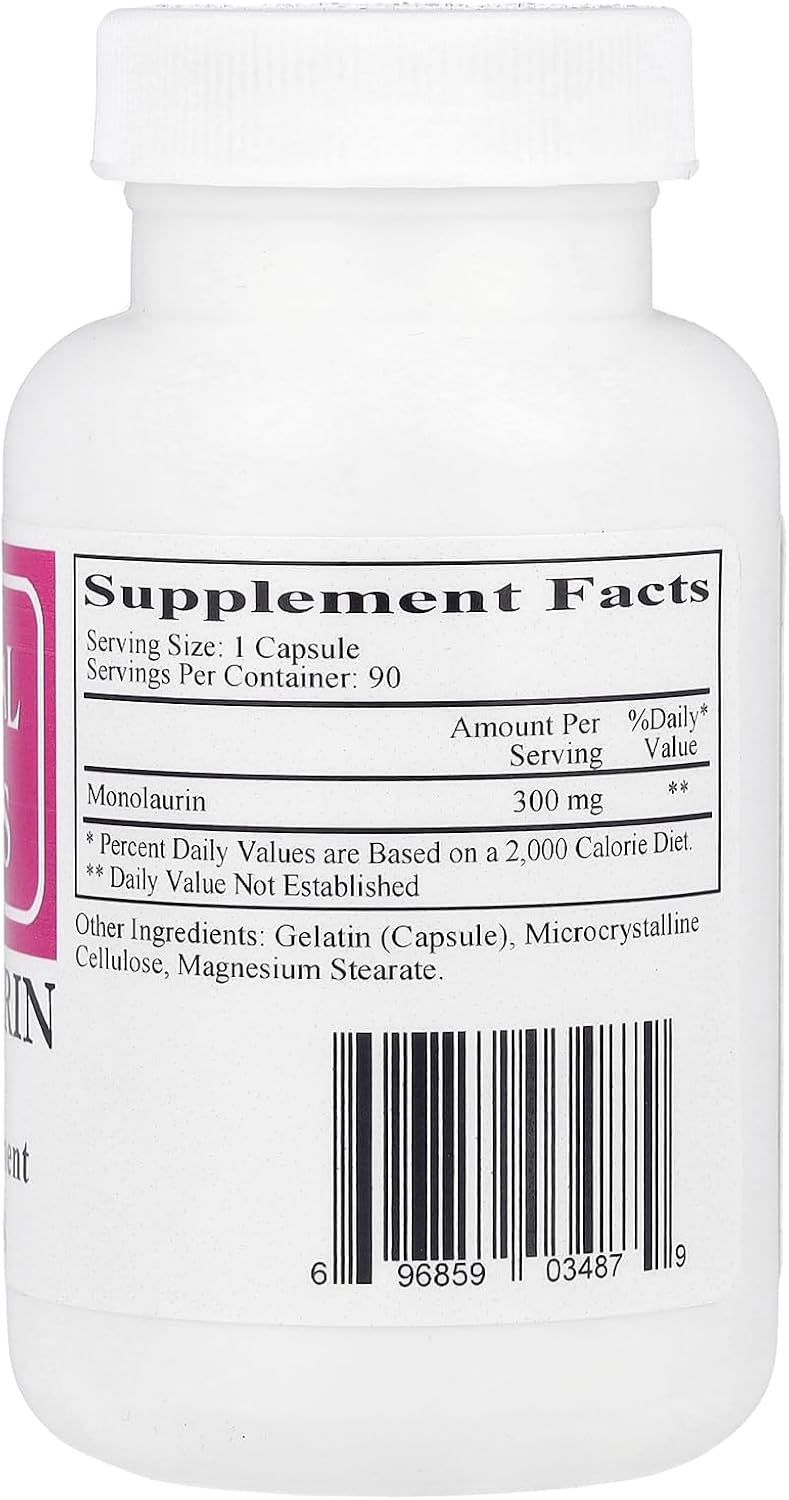 Cardiovascular Research Monolaurin Capsules, 90 Count - görsel 2