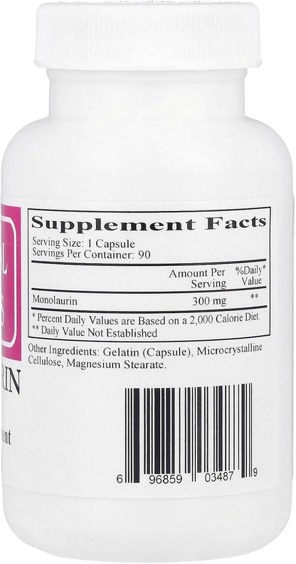 Cardiovascular Research Monolaurin Capsules, 90 Count