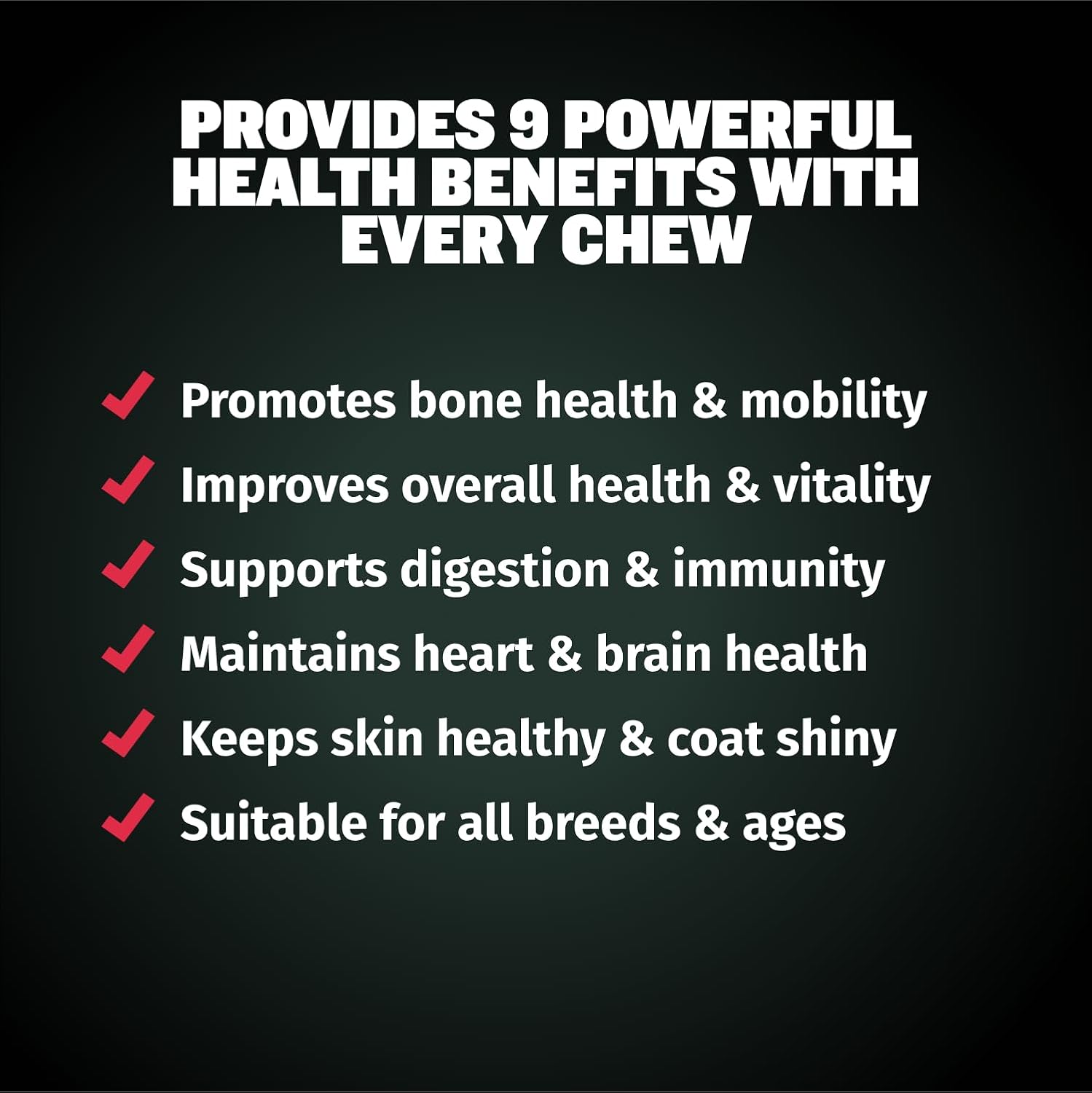 Bully Max 9-in-1 Dog Multivitamin, 75 Soft Chews - görsel 4