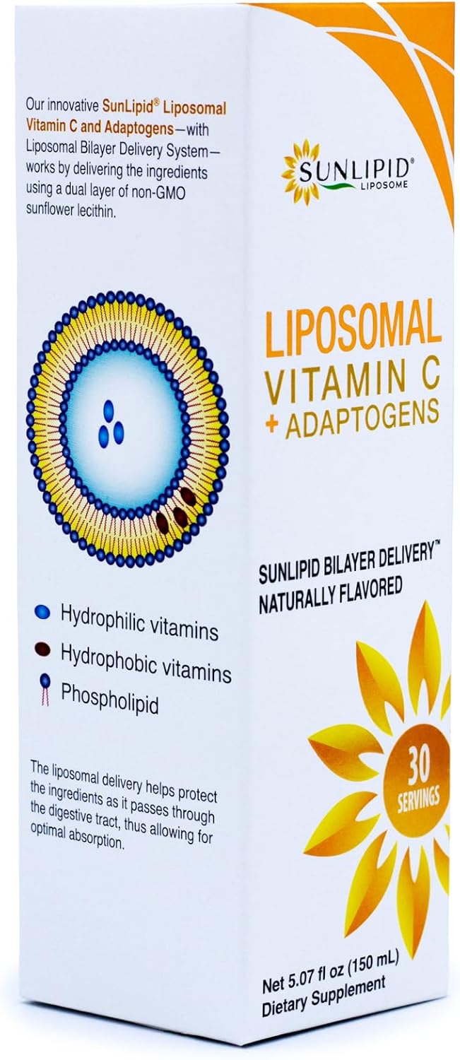 Liposomal Vitamin C + Adaptogens, 150 ml - görsel 2
