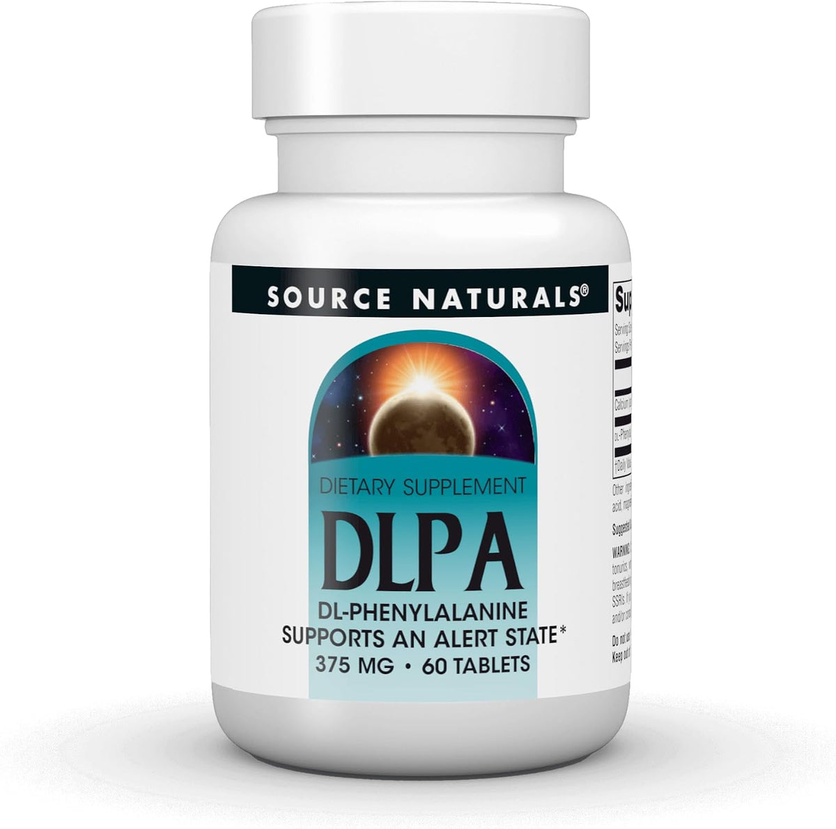 Source Naturals DLPA DL-Phenylalanine, 375mg - 120 Tablets - görsel 6
