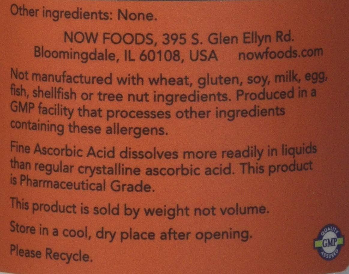 NOW Foods Vitamin C Crystals, 454 g - görsel 4