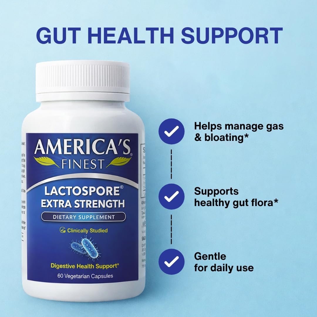 AFI LactoSpore® ES Spore Probiotic | 5 Billion CFU | Digestive, Immune & Vaginal Health Support | 60 Capsules - görsel 4