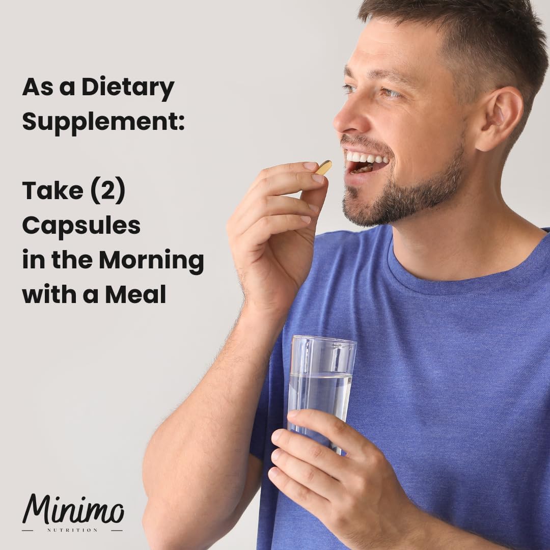 Minimo Nutrition Complete Multivitamin + Immunity Boost - 60 Capsules (30 Servings) - görsel 3