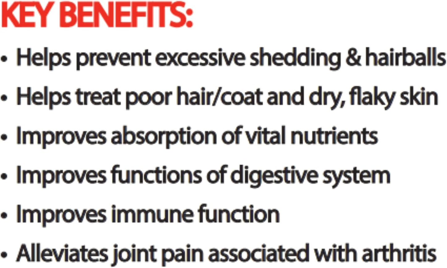 HealthyCoat Dog Food Supplement - Quart - Supports Healthy Skin & Coat, Immune System, and Joint Health - görsel 5