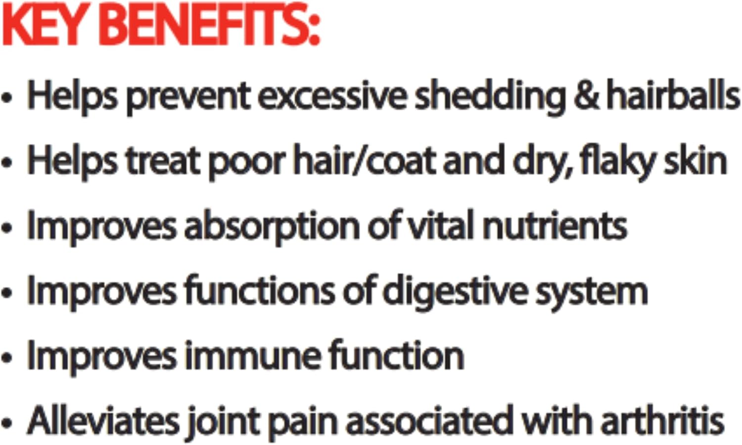 HealthyCoat Dog Food Supplement - Quart - Supports Healthy Skin & Coat, Immune System, and Joint Health - görsel 5