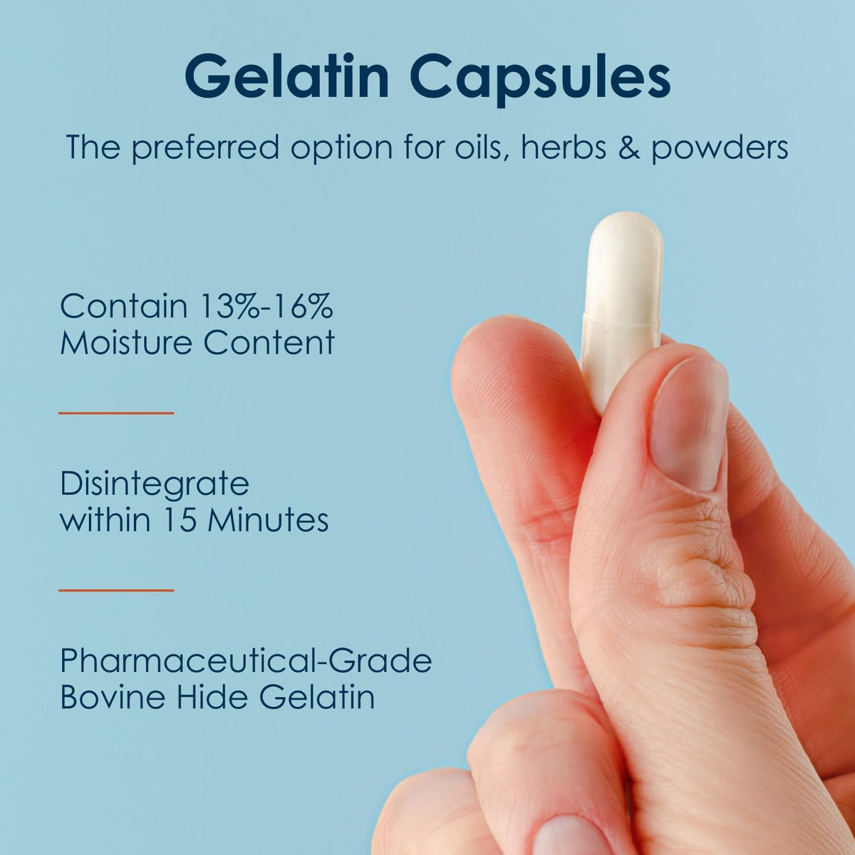 Capsuline Size 4 Empty Gelatine Capsules, Black/Clear - 1000 Capsules - görsel 7