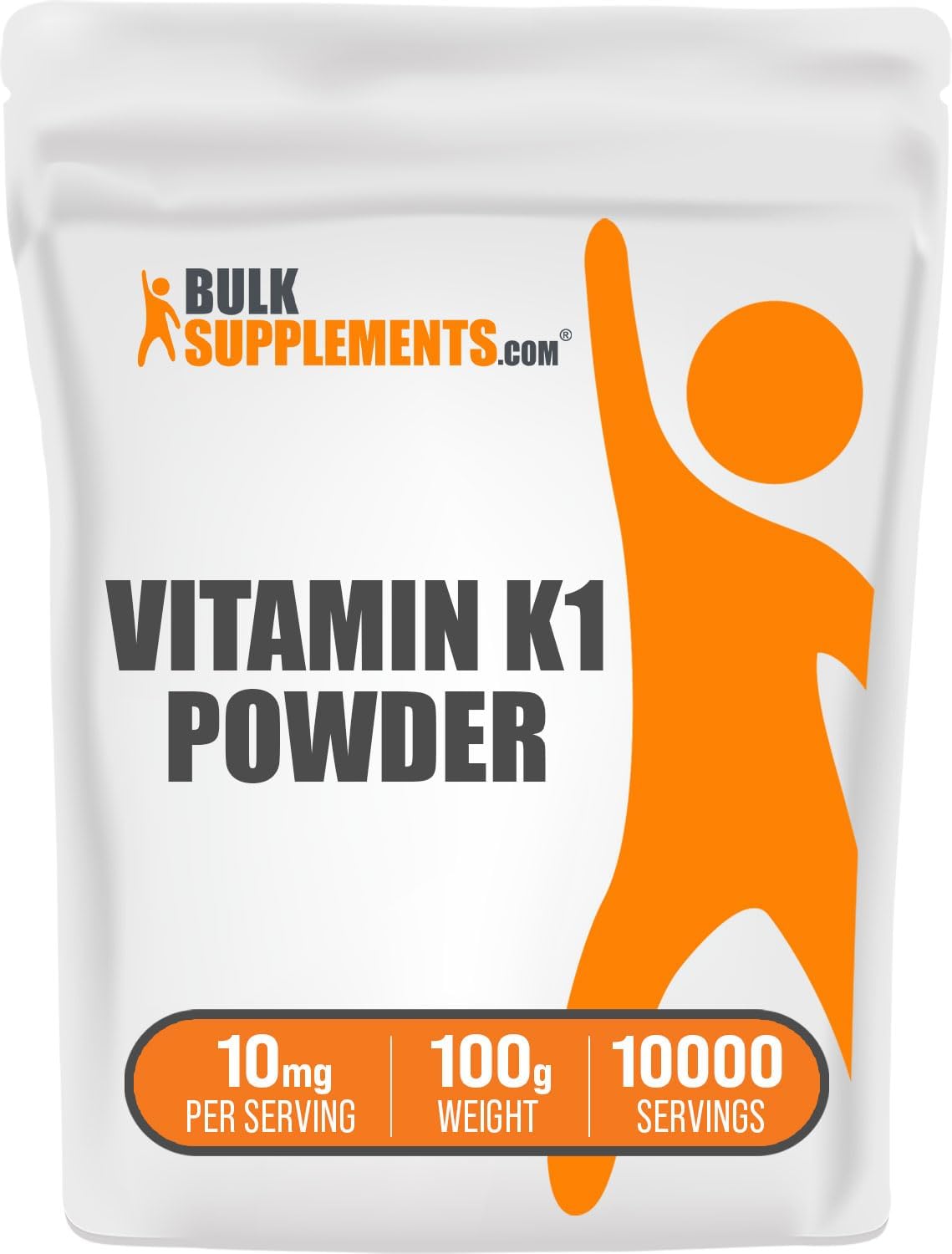 Vitamin K1 Powder - Phylloquinone Supplement for Bone and Heart Health Support - 100g (3.5 oz) - görsel 1