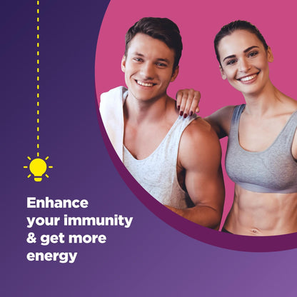 Natural Multivitamin with Iron Gummies for Adults - 60 Gummies