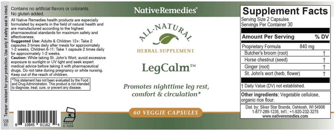 Native Remedies LegCalm 2 Pack - görsel 3