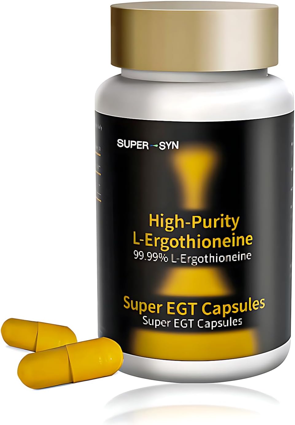 SUPER-SYN L-Ergothioneine 50mg – Ultra-Pure Antioxidant Dietary Supplement - görsel 1