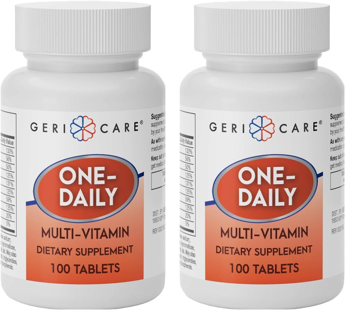 GeriCare One-Daily Multivitamin Tablet, 200 Tablets - görsel 10