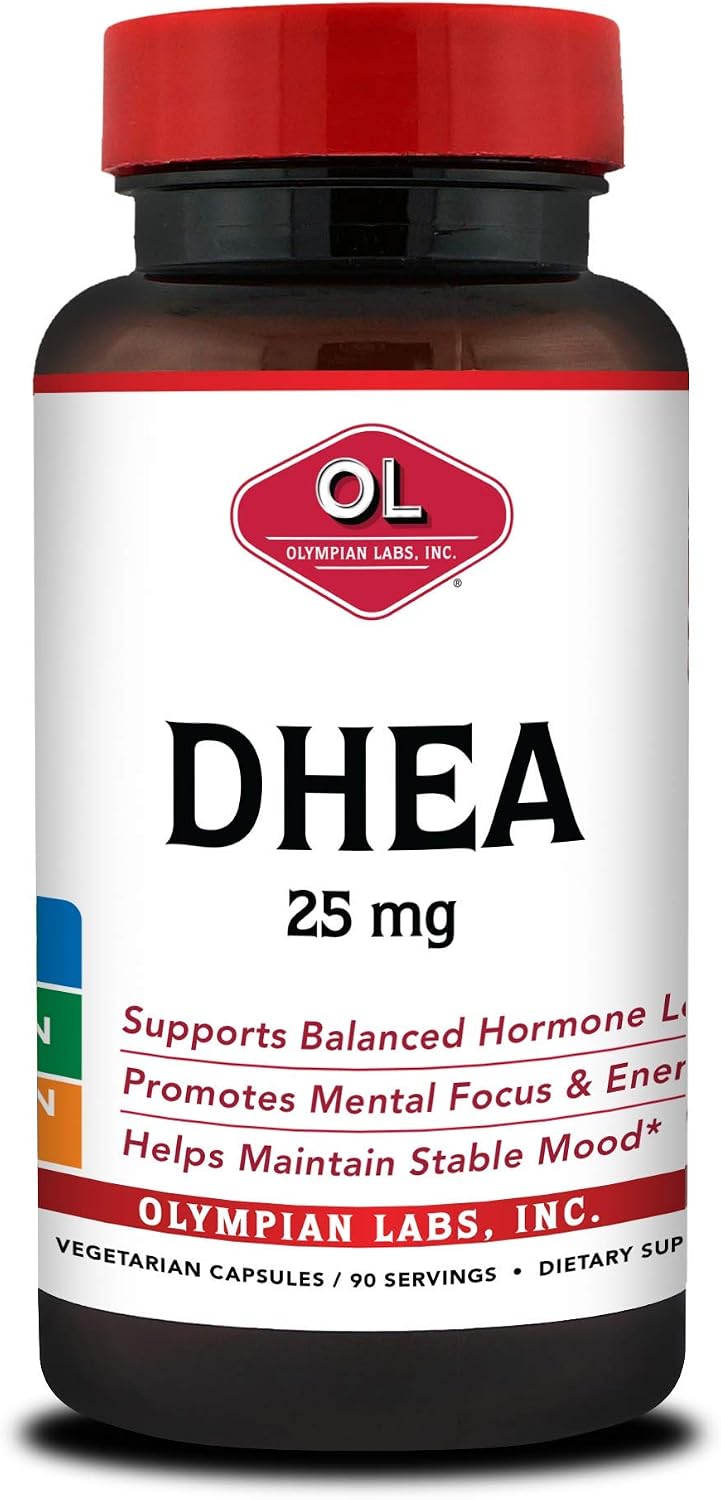 Olympian Labs DHEA 25 mg, 90 Capsules - görsel 1
