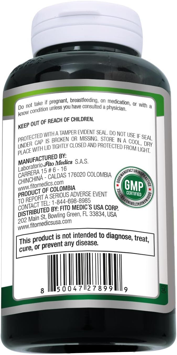 FITO MEDIC'S Beta Sitosterol 1200 mg - Plant Sterols Supplement, 240 Capsules - görsel 8