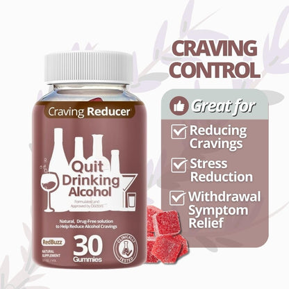 Sober from Alcohol Multivitamin Gummy – Alcohol Craving Relief Supplement with Liver Support, 30-Day Supply