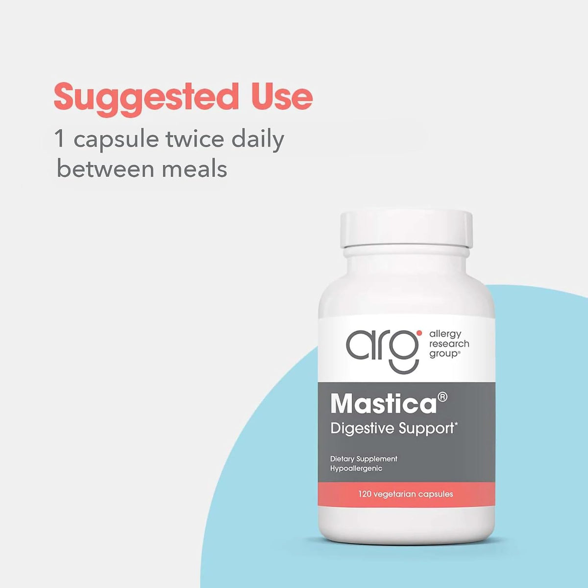Allergy Research Group ARG Mastica Digestive Support - Chios Mastic Gum Resin - 60 Capsules - görsel 3