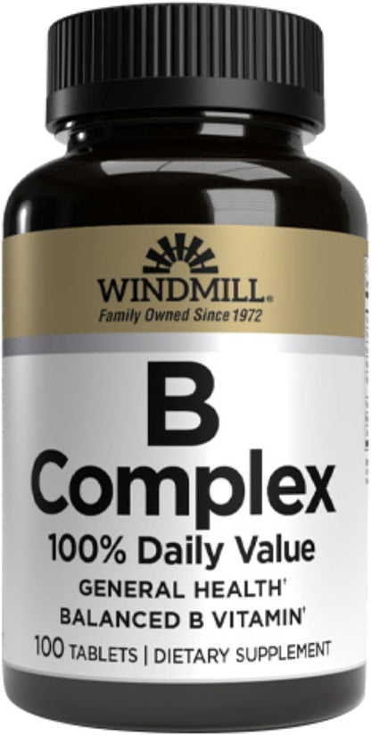 Windmill B-Complex Tablets 100 Tablets
