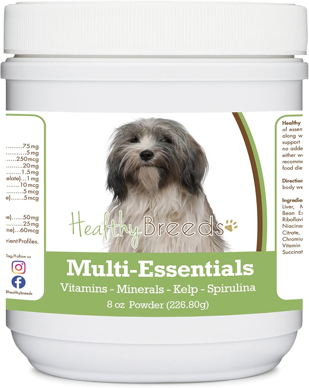 Healthy Breeds Tibetan Terrier Multi-Essentials Powder for Dogs - 8 oz - görsel 1