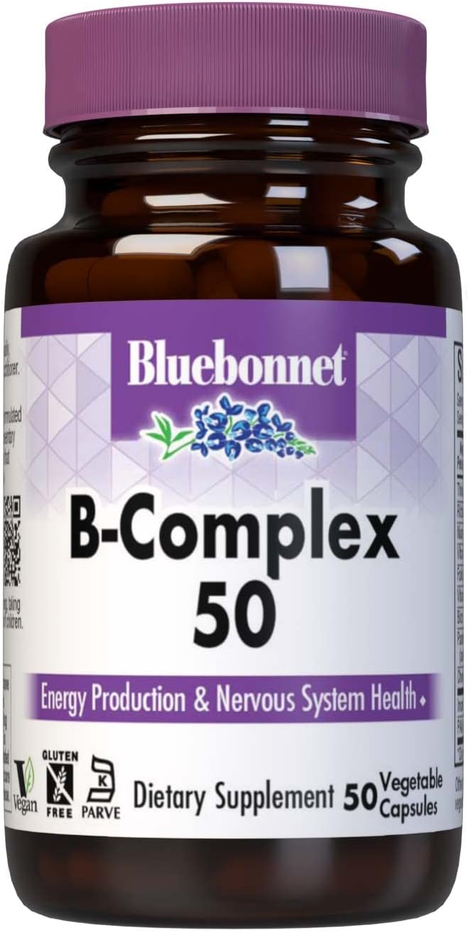 Bluebonnet Nutrition B Complex 50 Vegetable Capsules - görsel 1