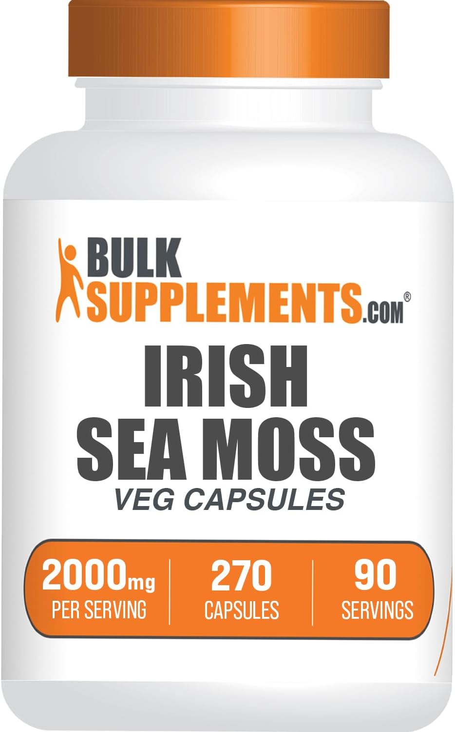 Irish Sea Moss Capsules (2000 mg per Serving, 240 Capsules) - görsel 1