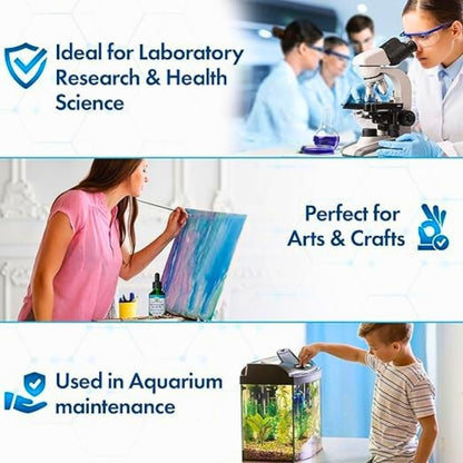 OU Methylene Blue 1% | USP-Grade | Independently Tested Brain Health Food Supplement | 50ml Glass Dropper Bottle | No Formaldehyde
