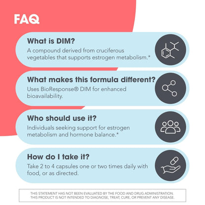 ARG DIM Enhanced Delivery System - Supports Oestrogen Metabolism - 300 mg Bioavailable Diindolylmethane Complex - Vegetarian & Soy-Free - 120 Capsules